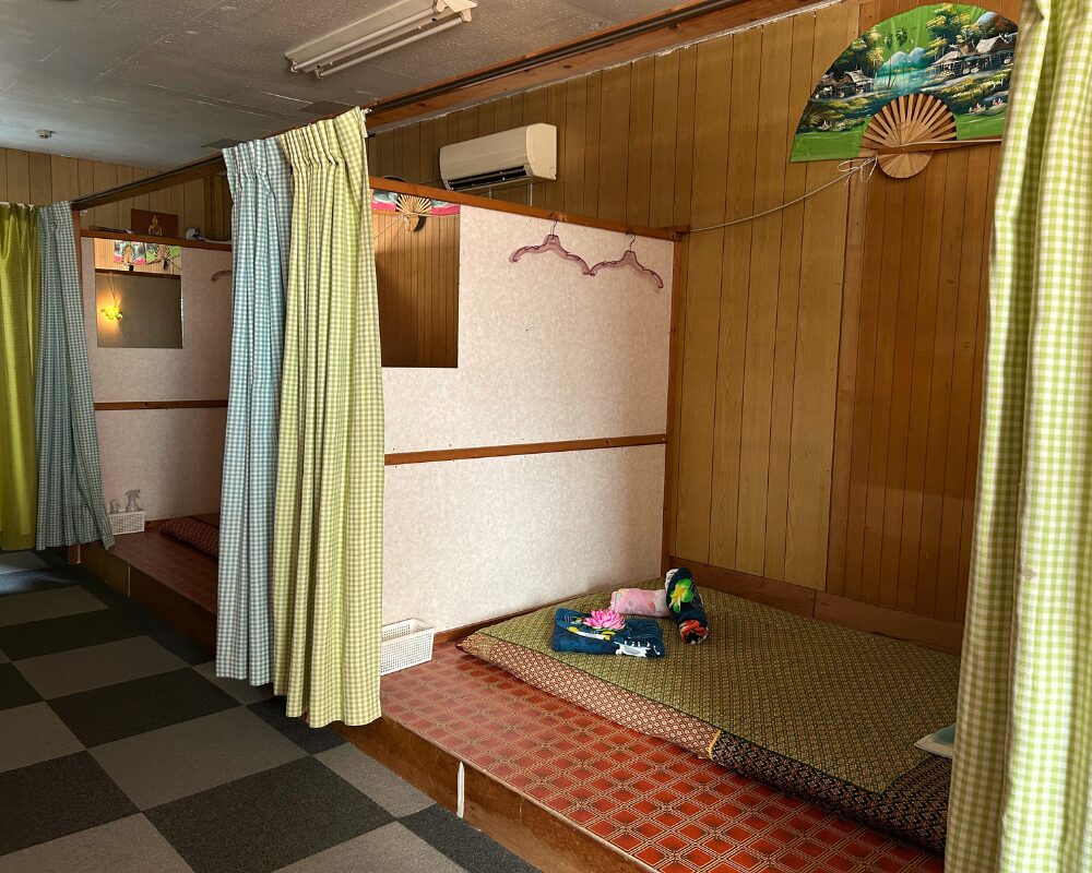 茨城県神栖市日川のタイ古式マッサージ・キンナリーの施術室
